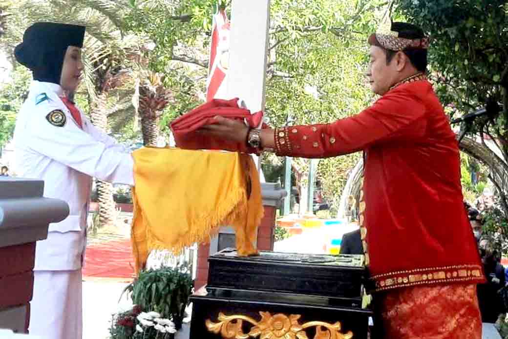 Bupati Lamongan Sebagai Inspektur Upacara HUT RI Ke-78_3