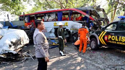 Bus Sugeng Rahayu Vs Eka, Sementara 3 Nyawa Melayang Dan 16 Penumpang Luka