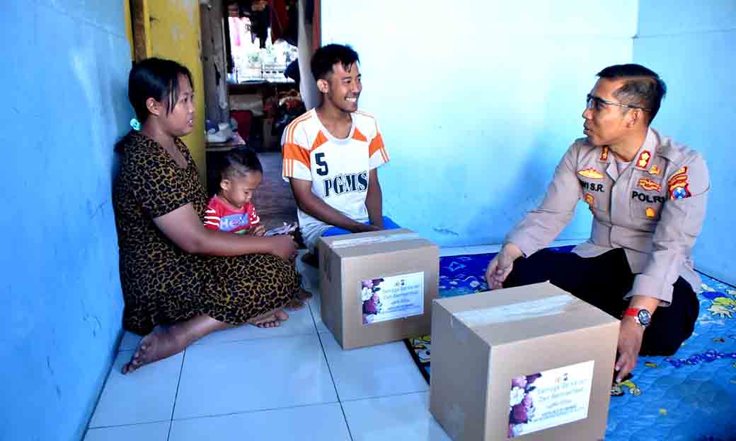 Dukung Pemerintah Tangani Stunting, Polres Situbondo Salurkan Bantuan Makanan Bergizi