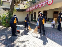 Bakti Religi, Polwan Polres Blitar Sambut Hari Jadi Polwan Ke-75