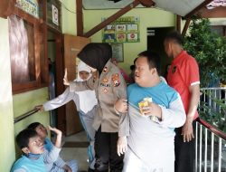 Sambut HUT Polwan ke -75, Polres Ponorogo Gelar Bakti Kesahatan Untuk Pelajar SLB
