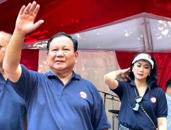 Ikut Goyang Festival di DC, Prabowo: “Jangan Lupa dengan Saya, Apalagi Februari Tanggal 14”