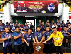 Kapolda Jatim Beri Suport di Opening Ceremony 16 Besar Volleyball Tournament Kapolri Cup 2023