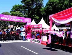 Kapolda Jatim Lepas 549 Pembalap Ramaikan Road to Tour of Kemala Seri 3 Gresik Criterium 2023