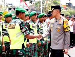 Kapolres Jombang Apresiasi Personel Gabungan, Pengamanan Habib Umar bin Hafids Berjalan Kondusif
