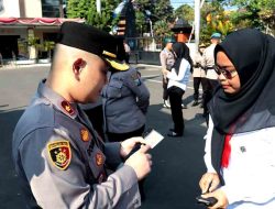 Kapolres Kediri Kota Pimpin Gaktiplin Polwan Polres Kediri Kota