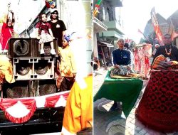 Meriahkan HUT RI Ke-78 Pemdes Plaosan, Gelar Pawai Karnaval Dengan Keunikan Dan Semangat Kemerdekaan