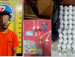 Operasi Tumpas Narkoba Polres Tulungagung Berhasil Amankan Tersangka Pengedar Sabu dan Okerbaya