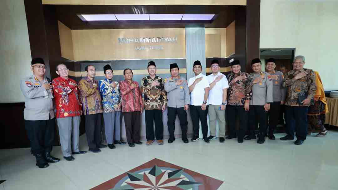 Polda Jatim Silaturahmi dengan PW Muhammadiyah Jatim Perkuat Sinergitas Demi Terjaganya Kamtibmas Kondusif_1