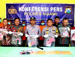 Polres Ngawi Berhasil Amankan 15 Orang Terduga Pengedar dan Pengguna Narkoba