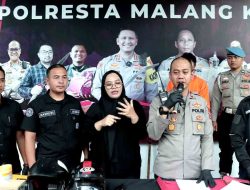 Polresta Malang Kota Berhasil Amankan Pelaku Curanmor Bersajam Beraksi di 20 TKP