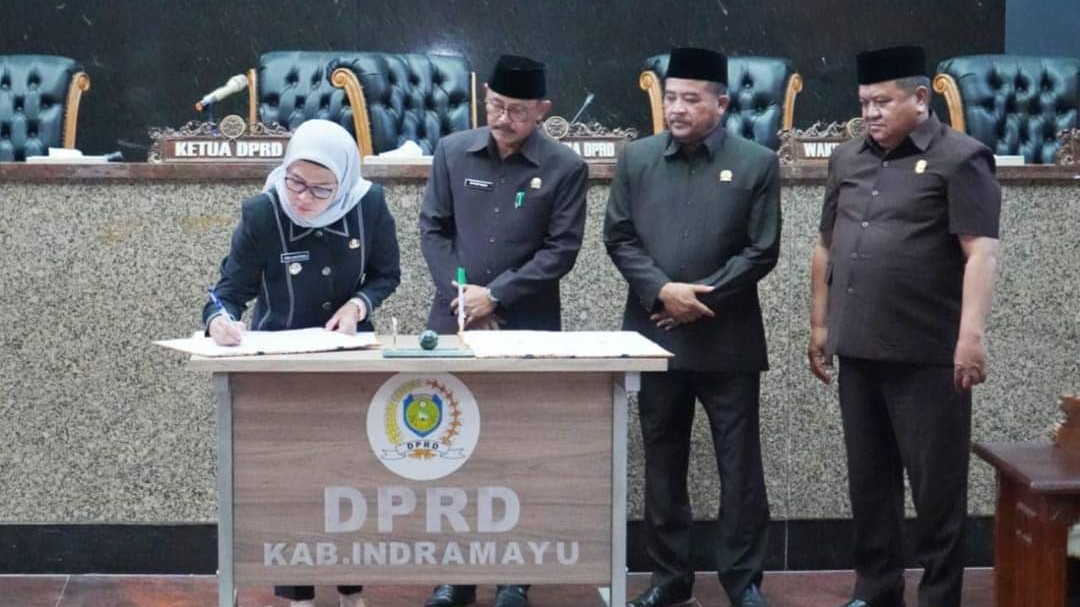 Dprd Dan Bupati Indramayu Setujui Apbd Kabupaten Indramayu Tahun 2023 1