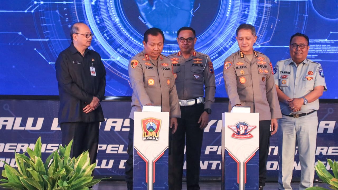 Ditlantas Polda Jatim Luncurkan Aplikasi Ilmu Semeru Dan Teguran Presisi