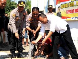 Hadapi Musim Kemarau Polres Blitar Berikan Bantuan Sumur Bor dan Pompa Air Untuk Warga