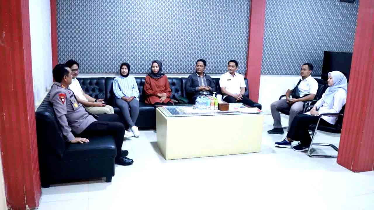 Jalin sinergitas, kapolres bojonegoro terima kunjungan bawaslu