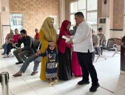 Jum’at Berkah : Samsat Balaraja Sediakan Kopi, Teh Dan Snack Gratis Untuk Wajib Pajak Dan Santuni Anak Yatim