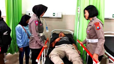 Korban Laka Bus Sugeng Rahayu VS Eka Dapat Trauma Healing Polres Ngawi _3