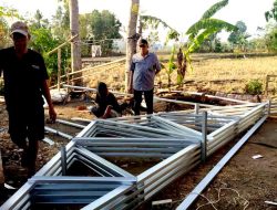 Lama Terbengkalai, Pemerintah Desa Moncongkomba Rehab Posyandu