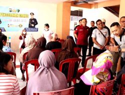 Lewat Candra Kerti, Polres Kediri Kota Gelar Bakti Sosial Hingga Pengecekan Kesehatan Gratis