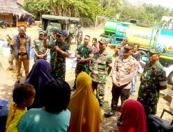 Peduli Dampak El Nino Korem 064 MY Salurkan Bantuan Air Bersih_3