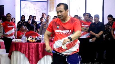 Peringati Hari Olahraga Nasional, Polda Jatim Gelar Badminton Kapolda Cup 2023