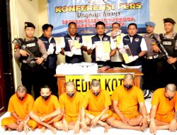 Polisi Berhasil Menangkap Sindikat Narkoba di Kota Kediri, Tujuh Tersangka Diamankan