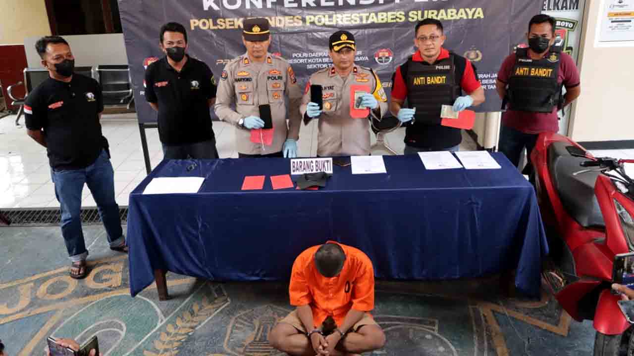 Polisi Berhasil Ungkap Curanmor di Surabaya1