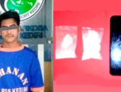 Polres Kediri Amankan Pemuda Purwoasri Pengedar Pil LL