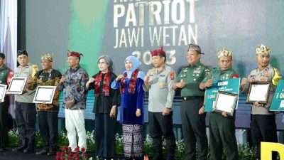 Sinergitas Tiga Pilar Raih Penghargaan Anugerah Patriot Jawi Wetan