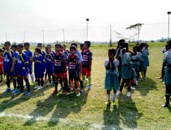 Turenamen Comunitas Bina Bola Babat COBBA Freindly Ligue Sepakbola Usia Dini Kecamatan Babat Di Gelar
