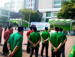 22 Oktober 2023 Moment baik Hari Santri Bupati Lamongan Yuhronur Efendi sebagai Pembina Apel