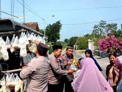 Polsek Pagu Miliki Cara Unik Dalam Aksi Sosial Di Jum’at Berkah