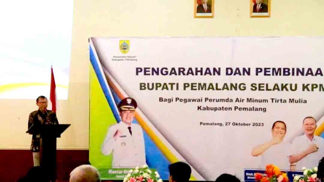 Apresiasi Dan Penghargaan Bupati Pemalang Kepada Perumda Tirta Mulia Atas Prestasi Dan Kinerjanya 1