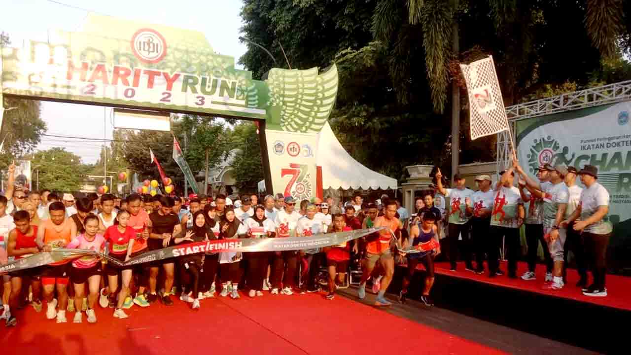 IDI Gelar ‘Charity Run’ di Lamongan, Donasikan untuk Penanggulangan Stunting