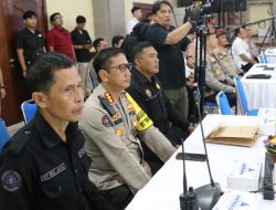 Kakorlantas Polri Bersama Kapolda Bali Laksanakan Tactical Floor Game (TFG) dalam KTT Archipelagic and Island State Forum