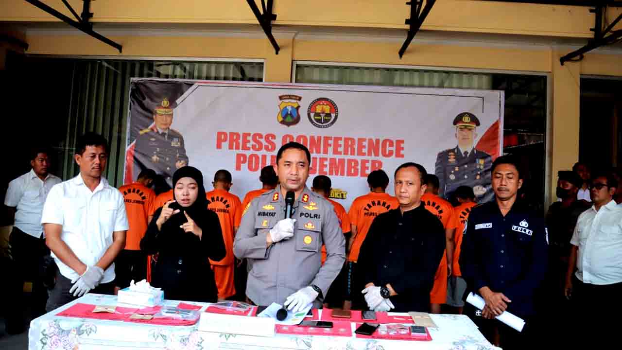 Polres Jember Ungkap Penyalahgunaan Narkoba