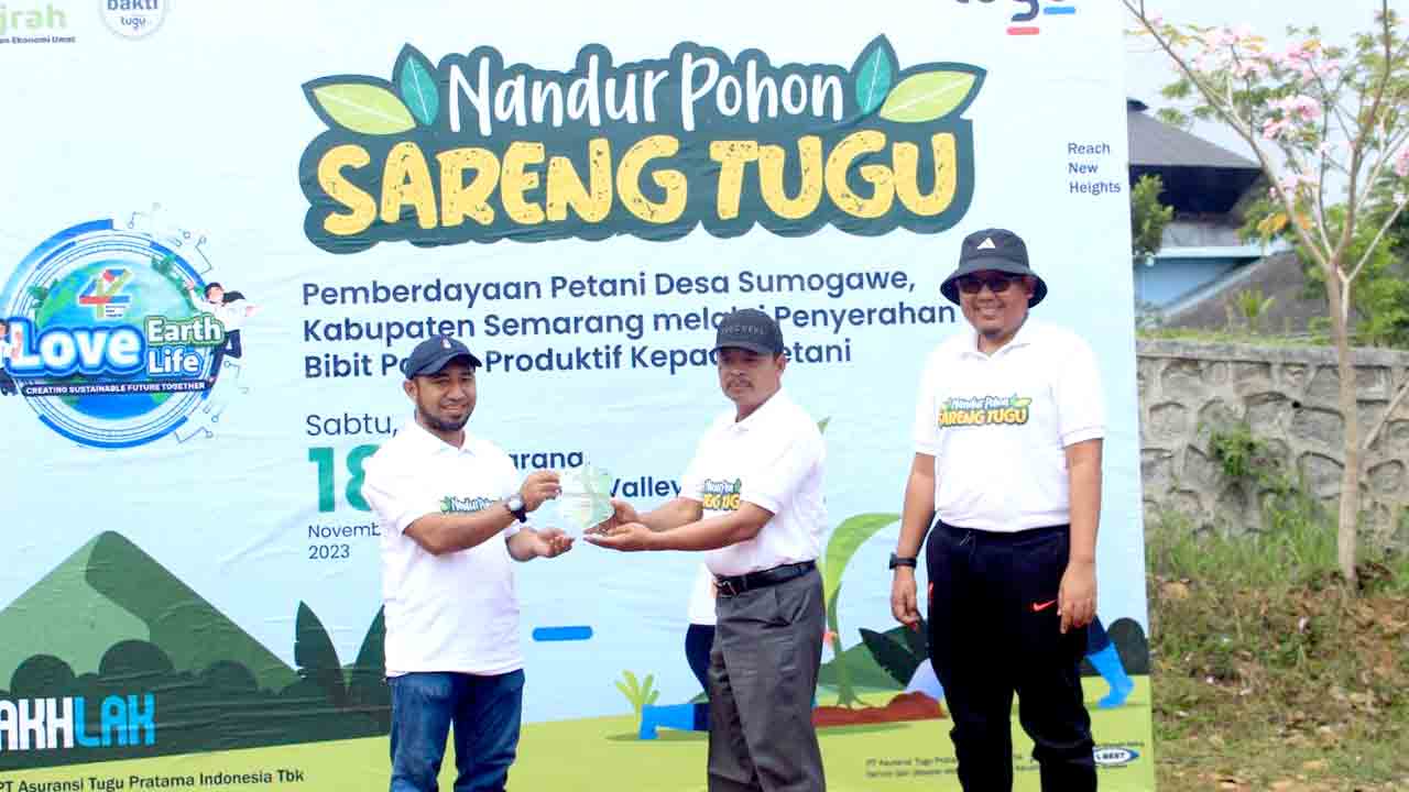 2000 Bibit Buah Disalurkan