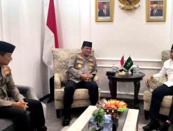 Dikunjungi Kaops NCS, Gus Yahya Nilai Polri Berhasil Jaga Ketentraman Jelang Pemilu