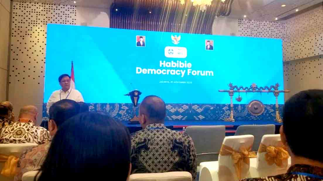 Habibi center selenggarakan acara habibi democracy forum, undang wapres buka acara