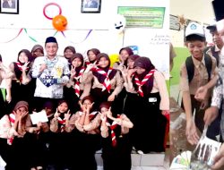 Hari Guru Nasional 2023 Para Guru Mendapat Surprise Dari Siswa-siswi Di SMP Negeri 1 Taman