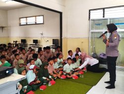 Cegah Bullying di Sekolah Polres Kediri Kota Blusukan ke Sekolah