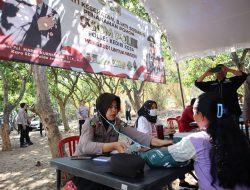 Polres Kediri Kota Gelar Bakti Sosial dan Kesehatan Gratis, Rakorbin SSDM Polri