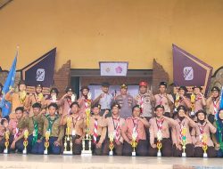 Kapolsek Mojoroto Hadir Dalam Kegiatan Penutupan KSTF 2023 di GOA Selomangleng