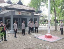 Polres Nganjuk Gelar Patroli Skala Besar Cegah Potensi Konflik Jelang Pemilu 2024