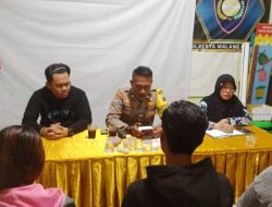 Pak Bhabin dan Polisi RW Polresta Malang Kota Hadirkan Problem Solving Dugaan Kekerasan Melalui Mediasi