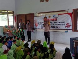 Polres Kediri Sosialisasi Pencegahan Tindak Kekerasan dan Bullying Sasar Sekolah Dasar