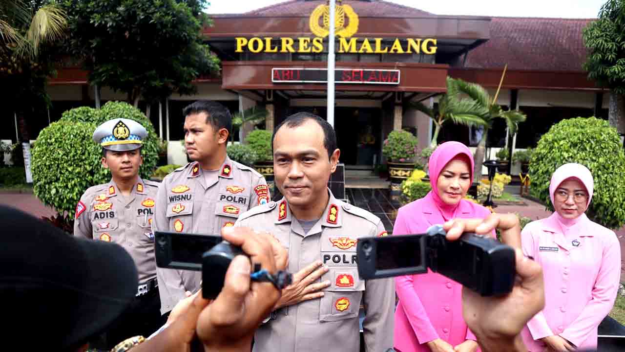 Jelang pemilu 2024, kapolres malang imbau masyarakat waspada