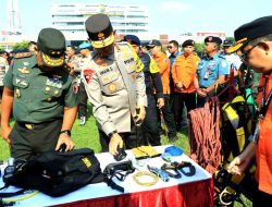 Kapolda Jatim Cek Peralatan dan Kesiapan Personel Penanggulangan Bencana Hidrometeorologi
