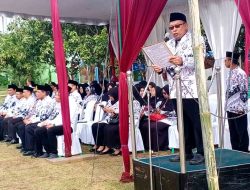 Kapolsek Mojoroto Hadiri Apel Bersama HUT PGRI Ke 78 dan Hari Guru Nasional, Ini yang Disampaikan !