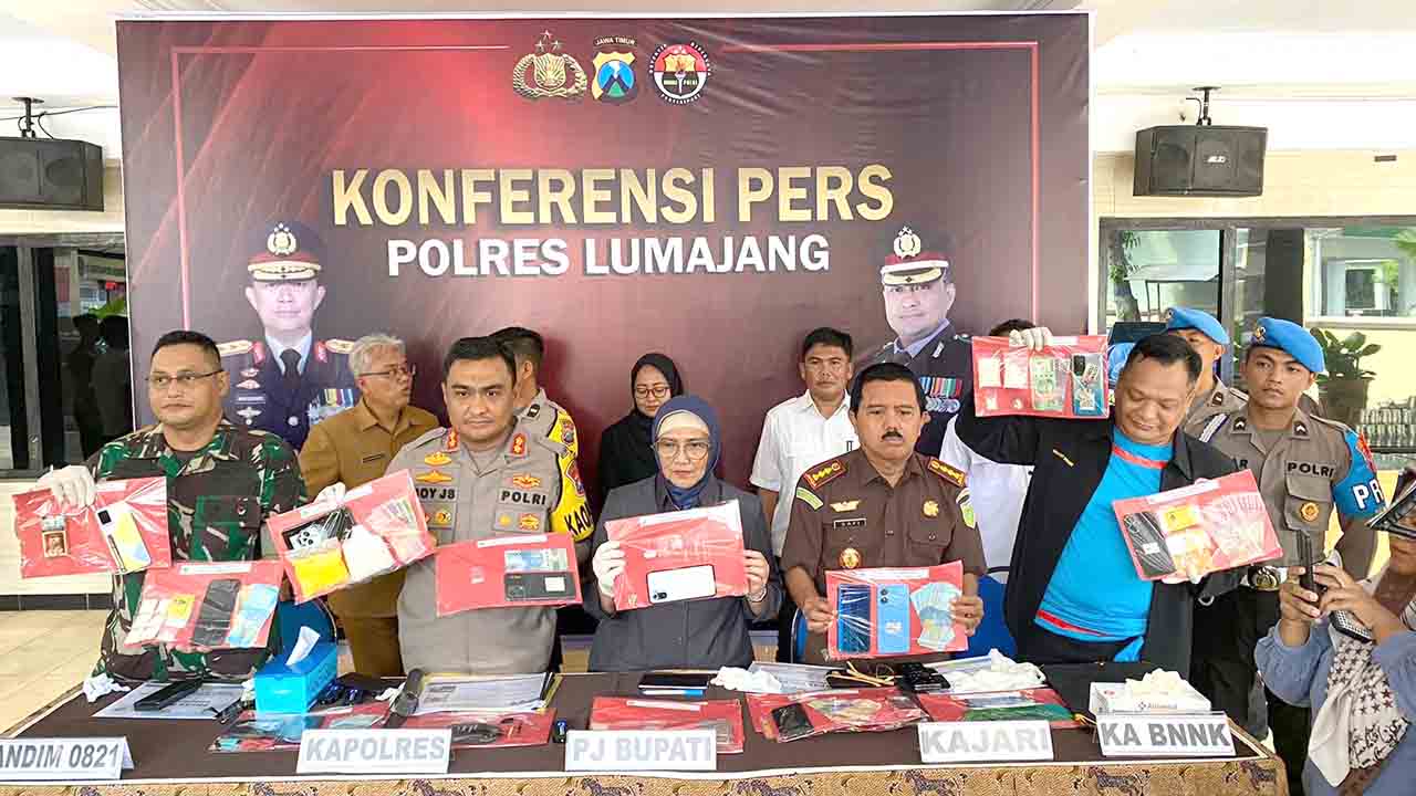 Pemkab apresiasi dan dukung polres lumajang berantas peredaran narkoba